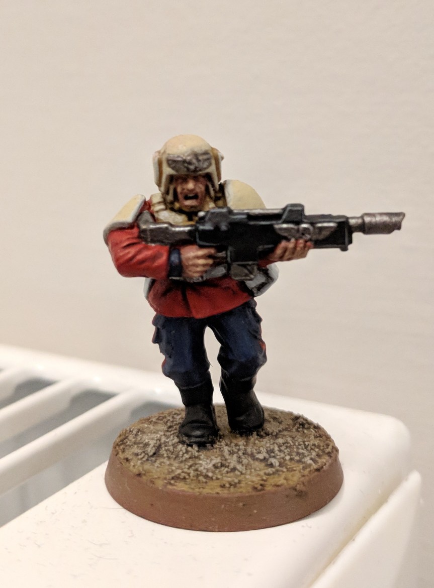 Praetorian Imperial Guard Colour Scheme Test Model