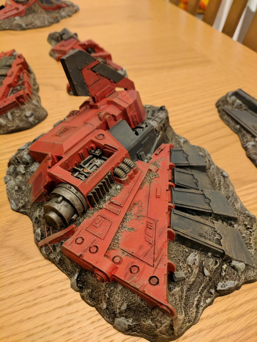 Crashed Aquila Lander